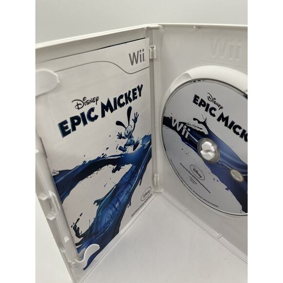 Disney Epic Mickey - Nintendo Wii - CIB - Complete - Picture 5 of 6